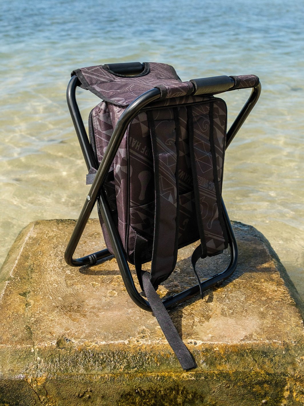T&C Surf Designs Iwa Tapa Backpack Cooler Chair,
