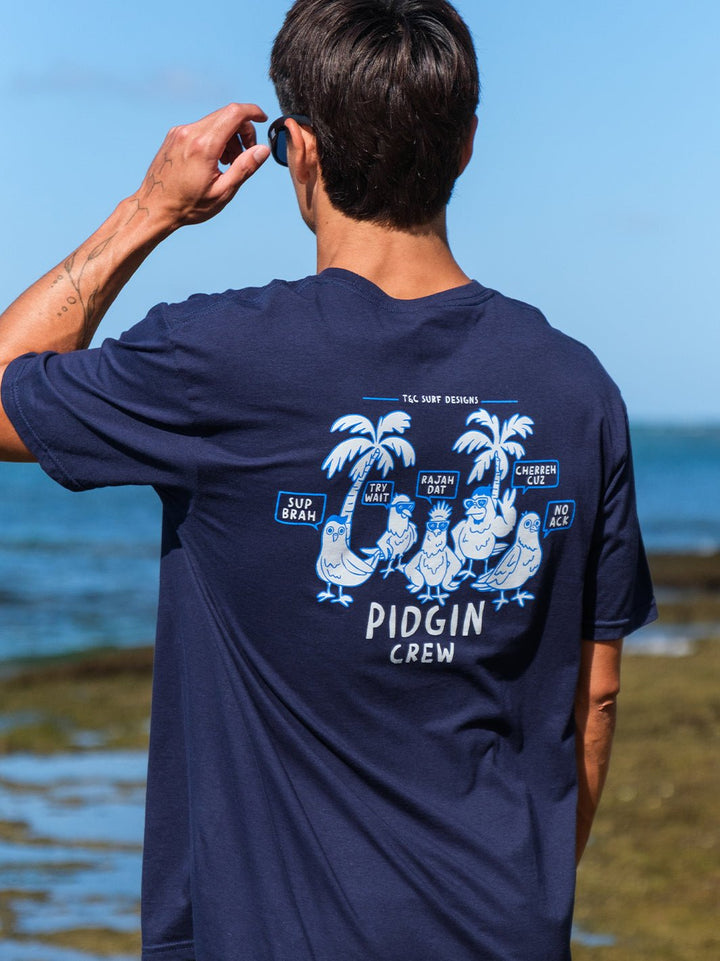 T&C Surf Designs Pidgin Crew Jersey Tee,