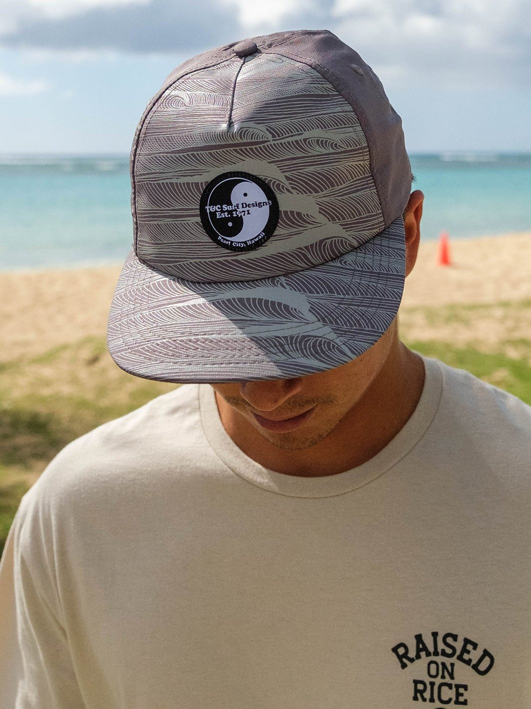 T&C Surf Designs Waves On Waves Cap,