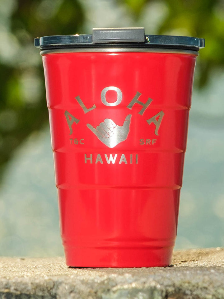 T&C Surf Designs T&C Surf 16 oz Shaka Aloha Pirani,