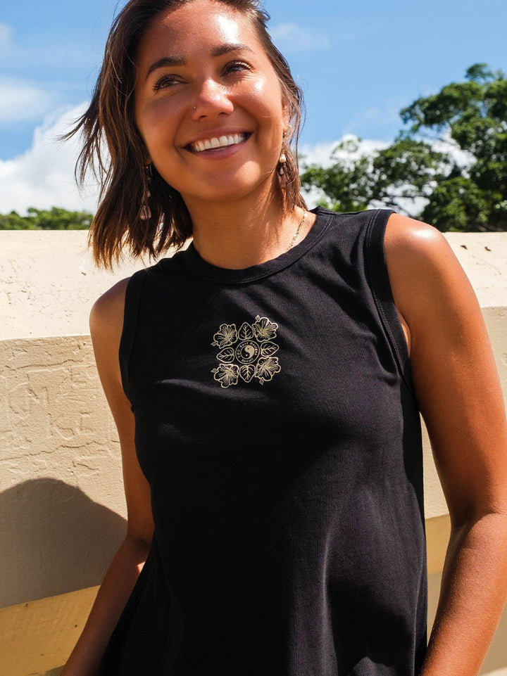 T&C Surf Designs Ilima Quilt Martina Tank,