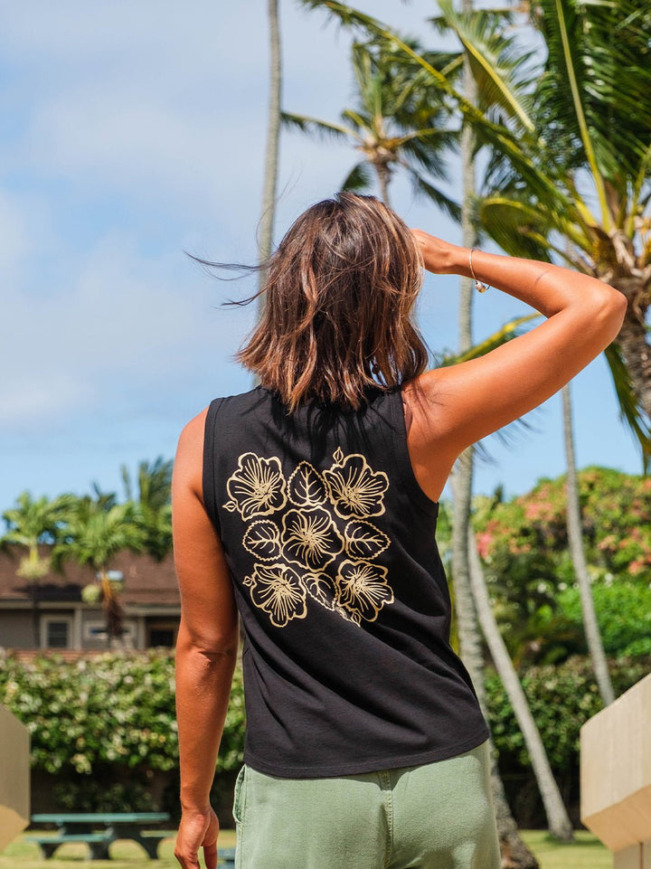 T&C Surf Designs Ilima Quilt Martina Tank,