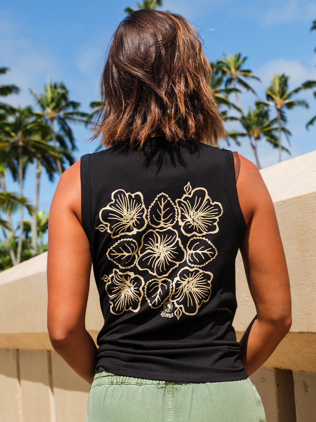 T&C Surf Designs Ilima Quilt Martina Tank,