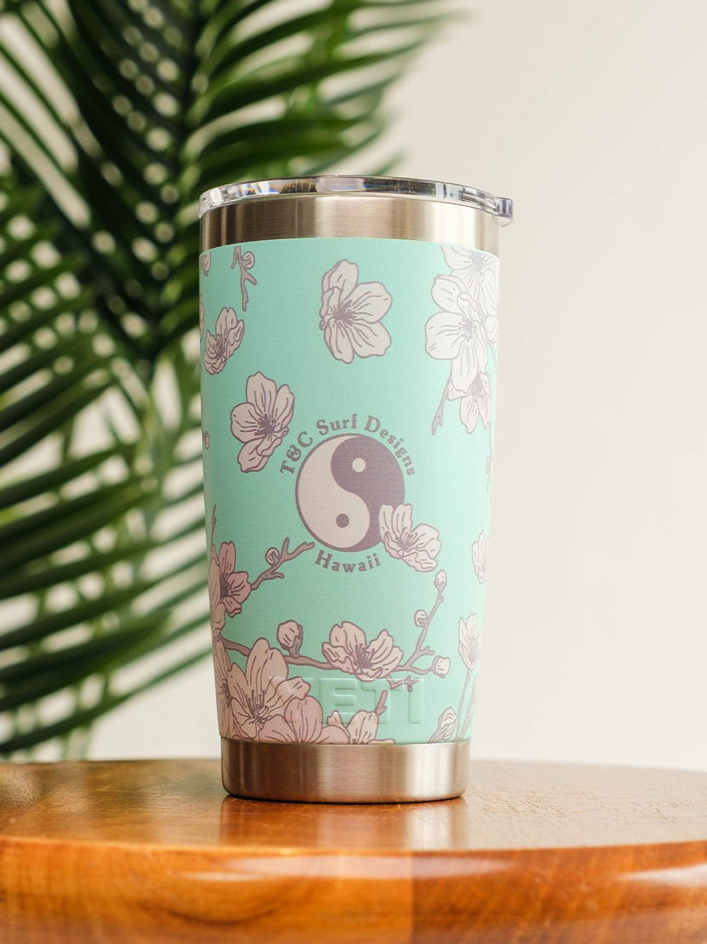 T&C Surf 20 oz Sakura Branch Tumbler Yeti - T&C Surf Designs