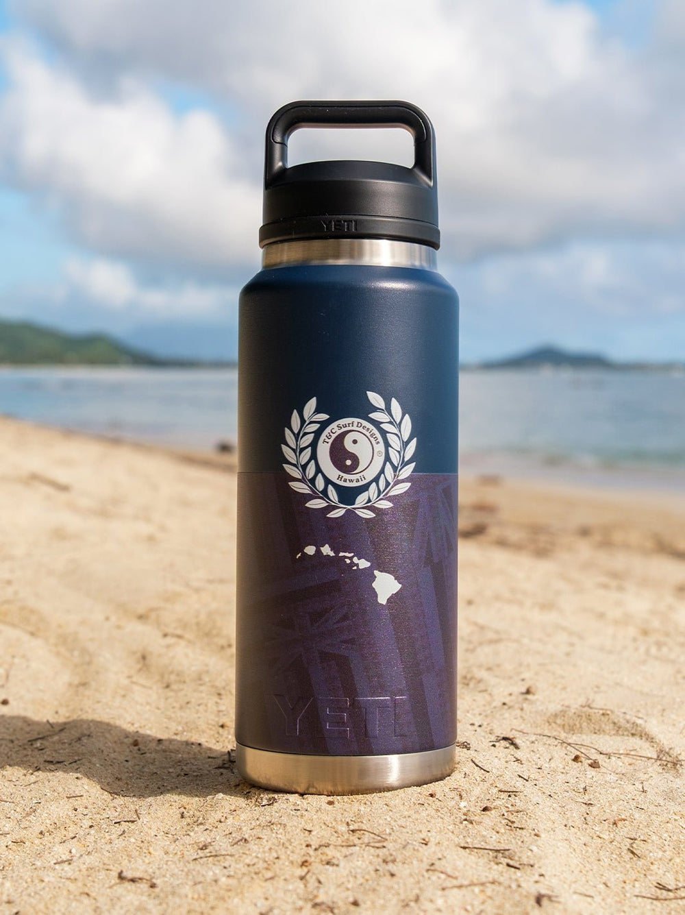 T&C Surf Designs T&C Surf 36 oz Flagship Rambler Yeti Bottle with Chug Cap,