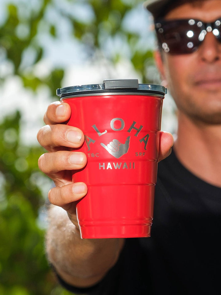 T&C Surf Designs T&C Surf 16 oz Shaka Aloha Pirani,