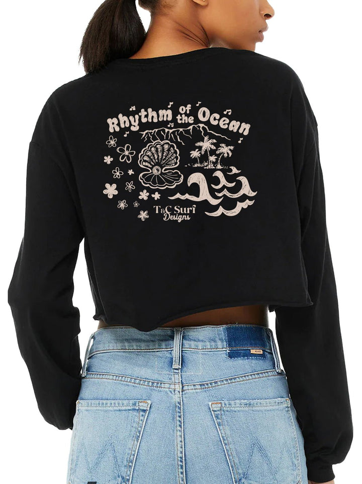 Shelly Mele Crop Long Sleeve - T&C Surf Designs