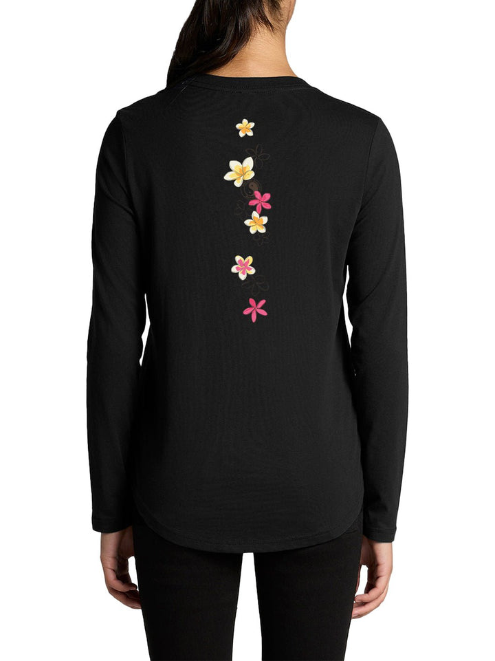 T&C Surf Designs Pua Melia Vertical Maple Curve Long Sleeve,