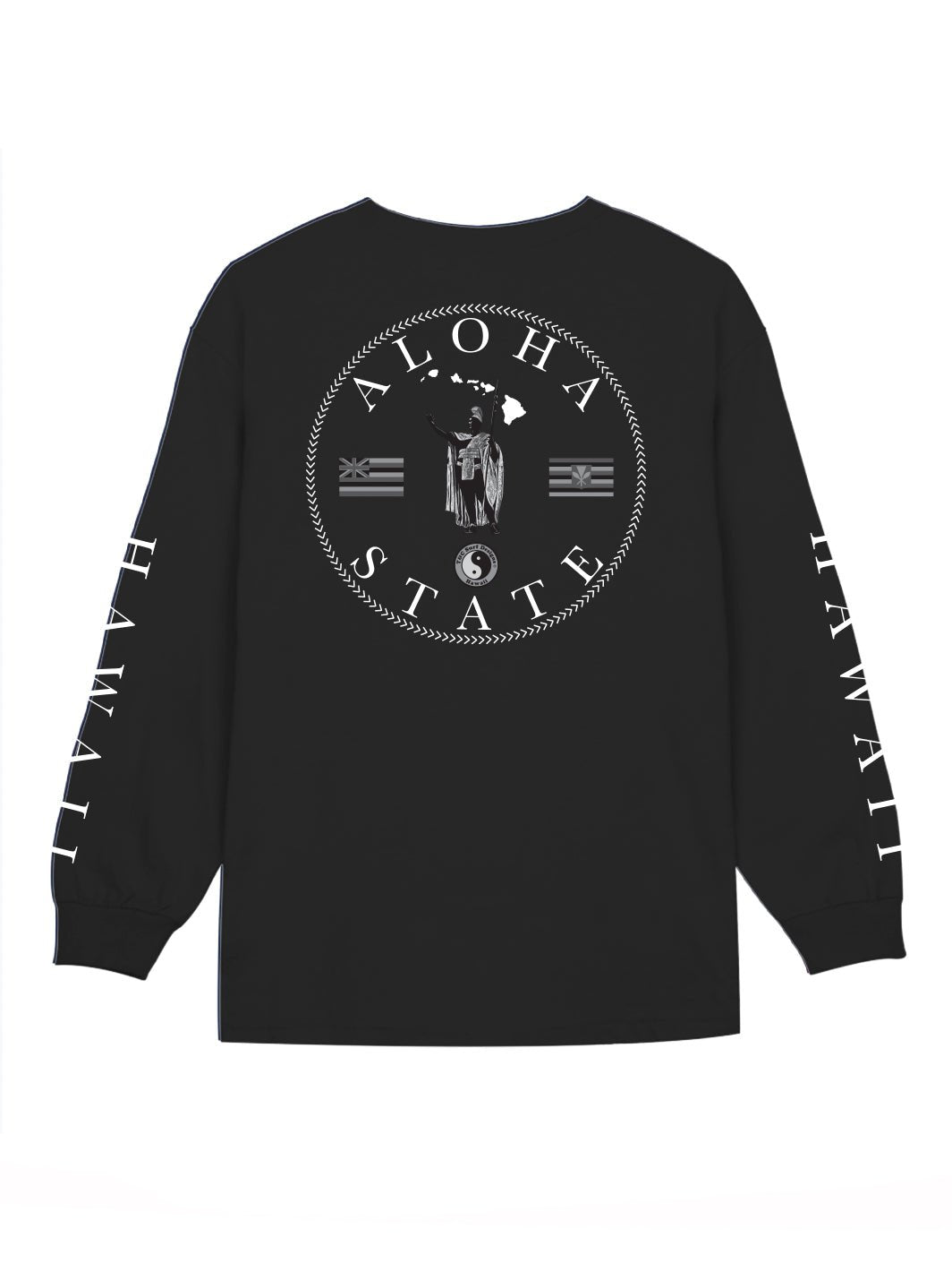 Aloha State Circle Long Sleeve Tee - T&C Surf Designs