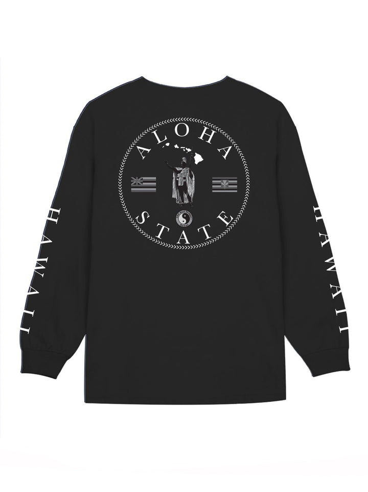 Aloha State Circle Long Sleeve Tee - T&C Surf Designs