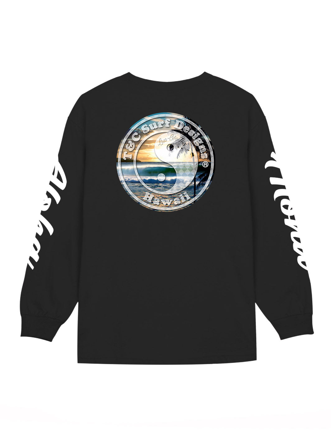 T&C Surf Designs T&C Surf Checked Wave Long Long Sleeve, 