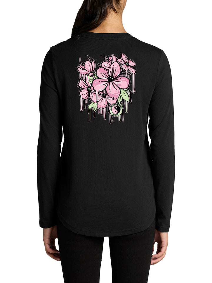 Sakura Drip Maple Curve Long Sleeve - T&C Surf Designs