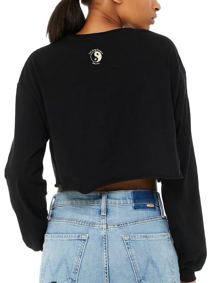 North Shore Beach Day Crop Long Sleeve