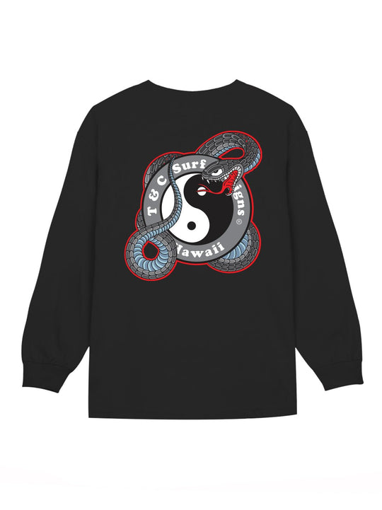 T&C Surf Designs T&C Surf Year of the Snake Long Sleeve, Black / S