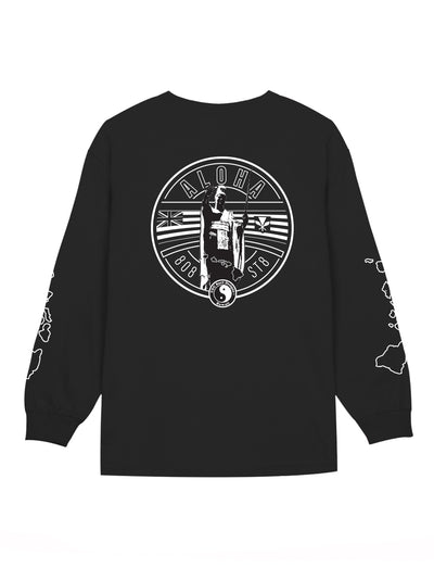 T&C Surf Designs T&C Surf 808 State Kam Long Sleeve, Black / S