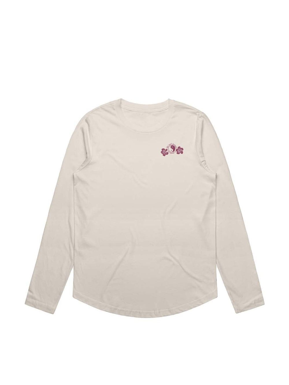 Watercolor Hau Maple Curve Long Sleeve - T&C Surf Designs