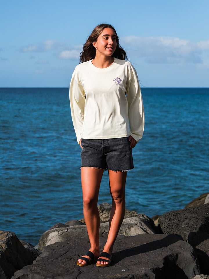 Orchid Branch Martina Long Sleeve - T&C Surf Designs