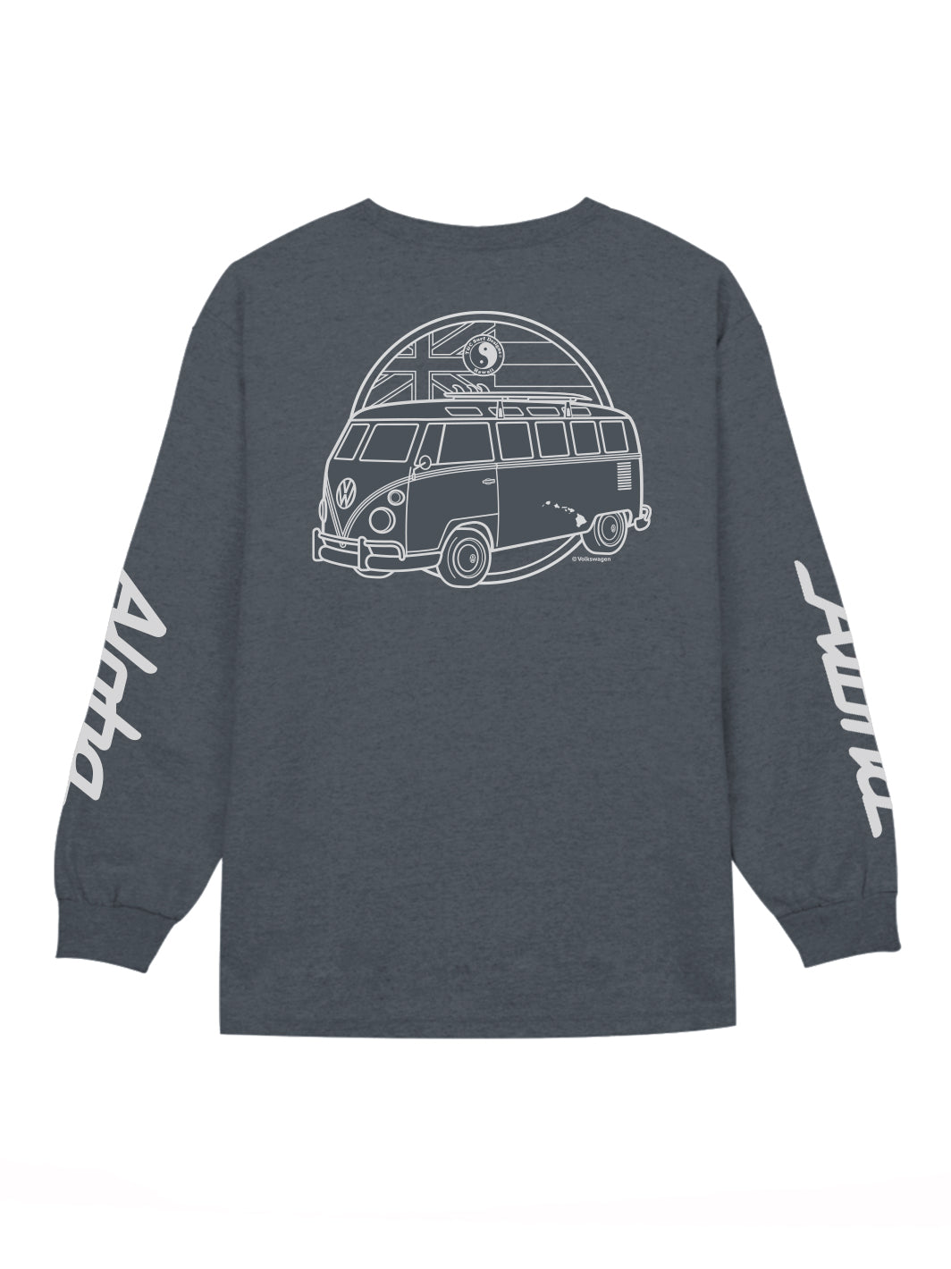 Bus Line Circle Volkswagen® Long Sleeve - T&C Surf Designs