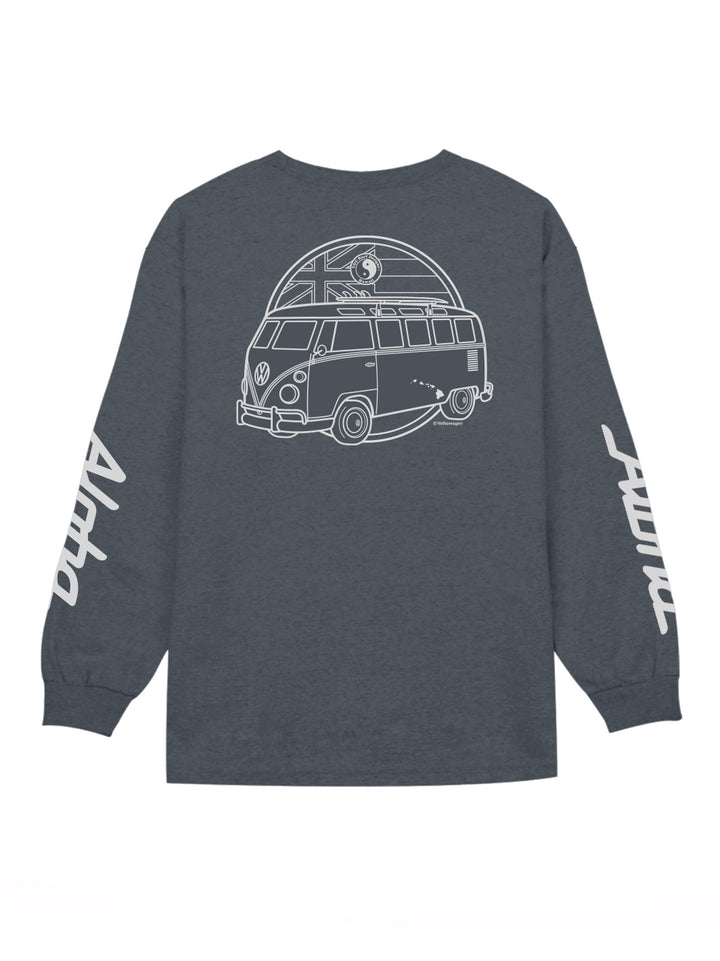 Bus Line Circle Volkswagen® Long Sleeve - T&C Surf Designs
