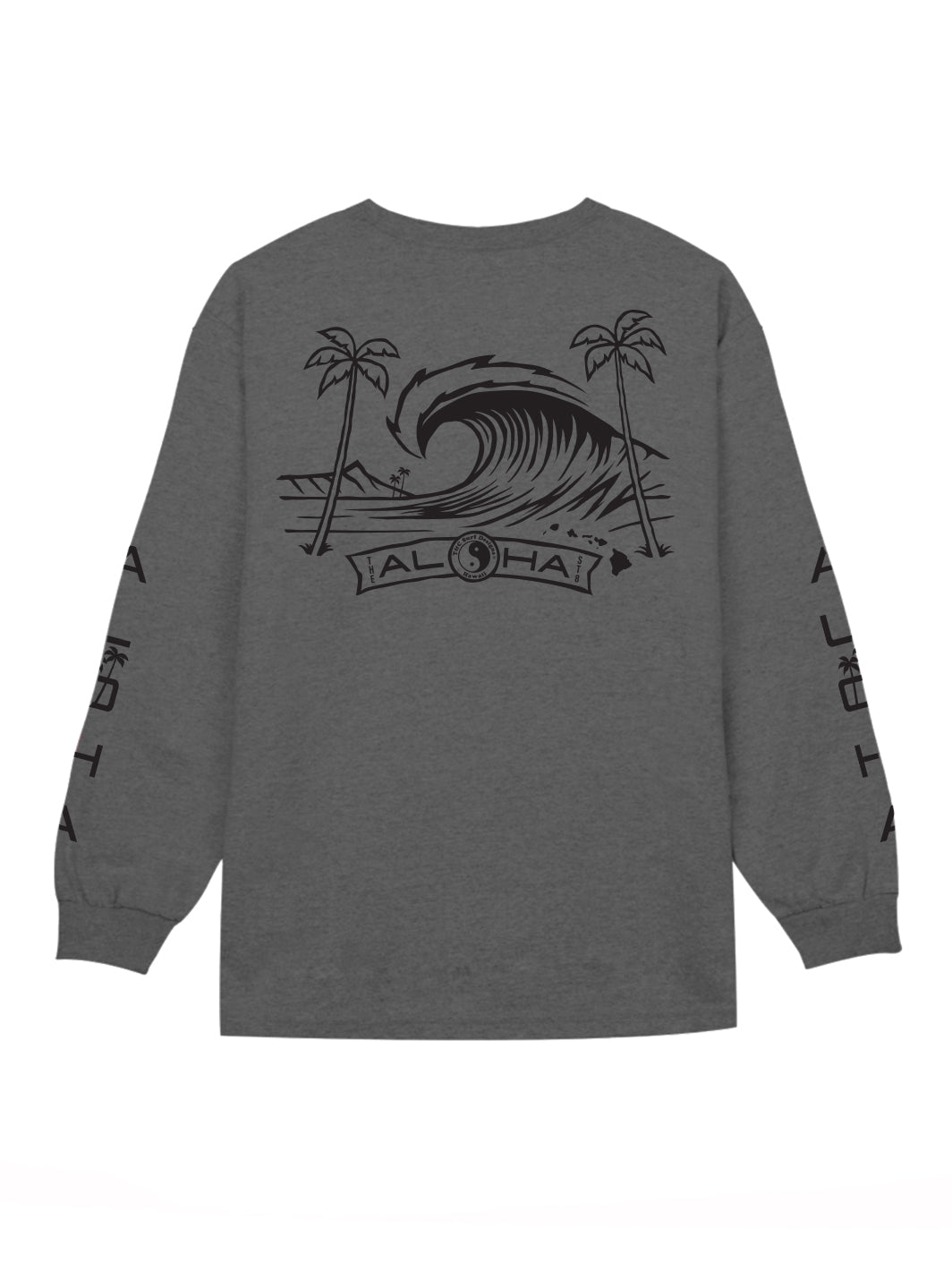 T&C Surf Designs Ink Diamond Head Wave Long Sleeve,