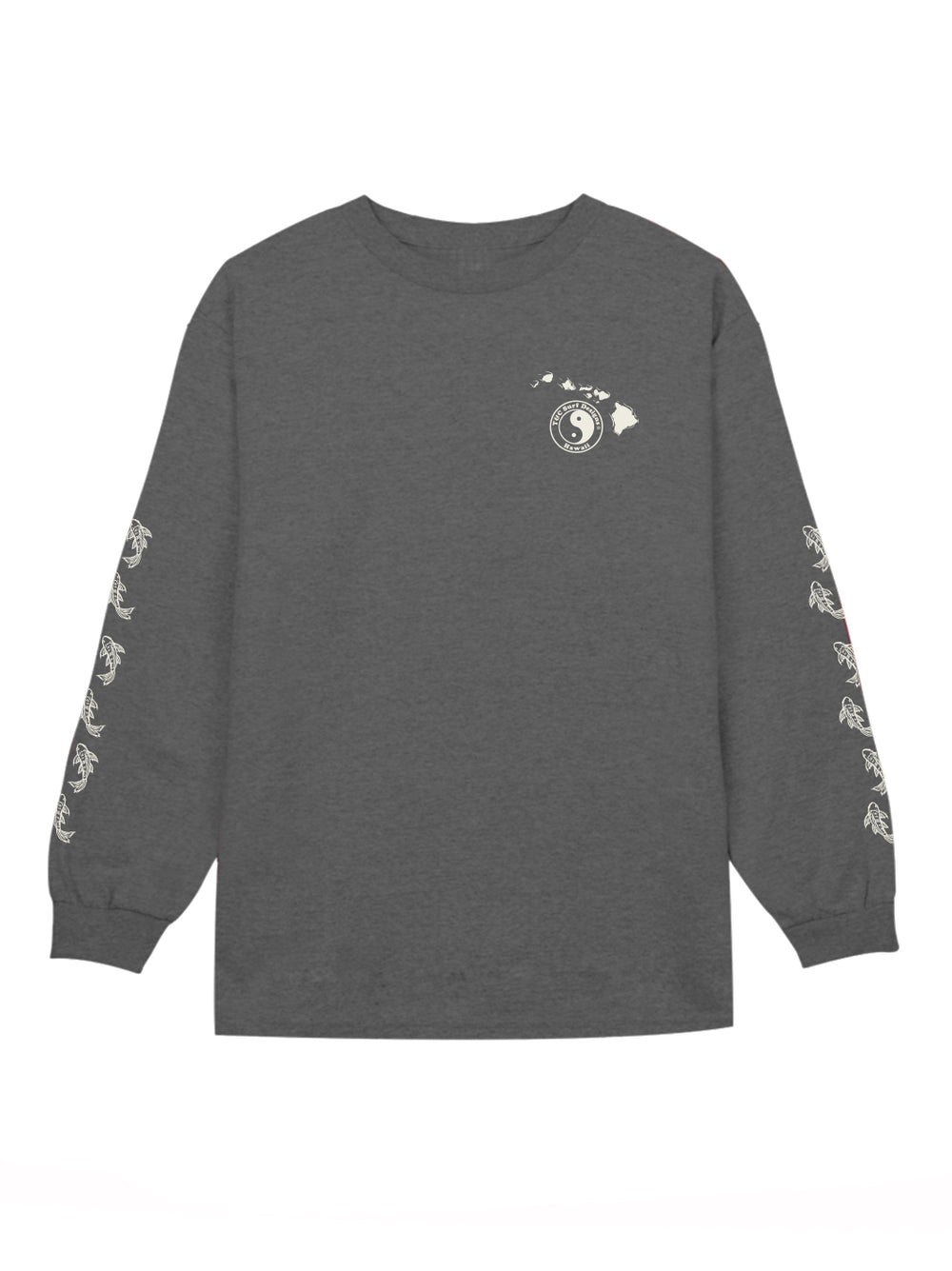 T&C Surf Designs Single Sketch Koi Long Sleeve,
