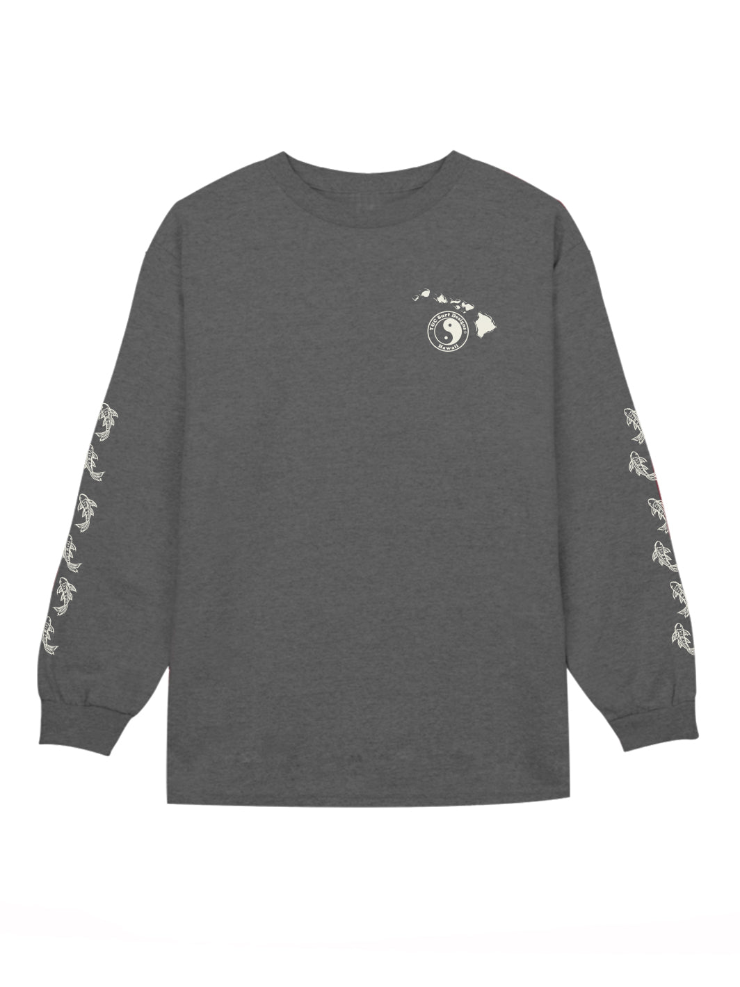 T&C Surf Designs Single Sketch Koi Long Sleeve,