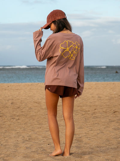 T&C Surf Designs T&C Surf Pua Outline Martina Long Sleeve, 