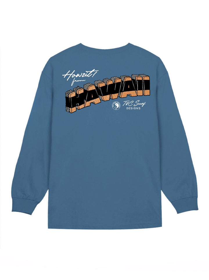 HI Postcard Long Sleeve - T&C Surf Designs