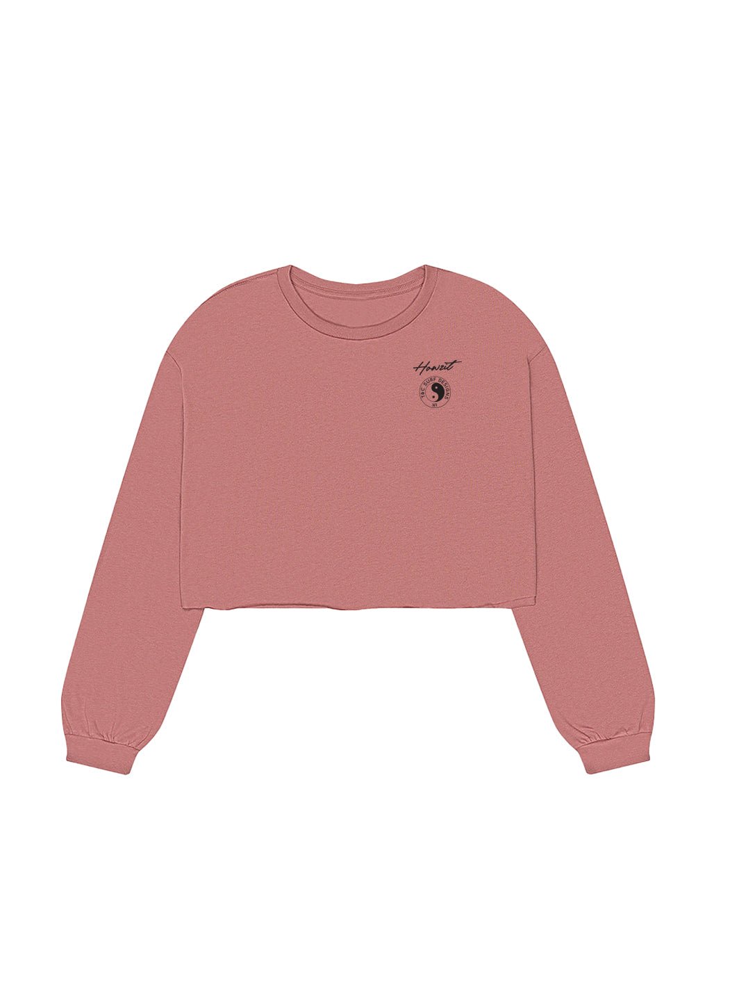 HI Postcard Crop Long Sleeve