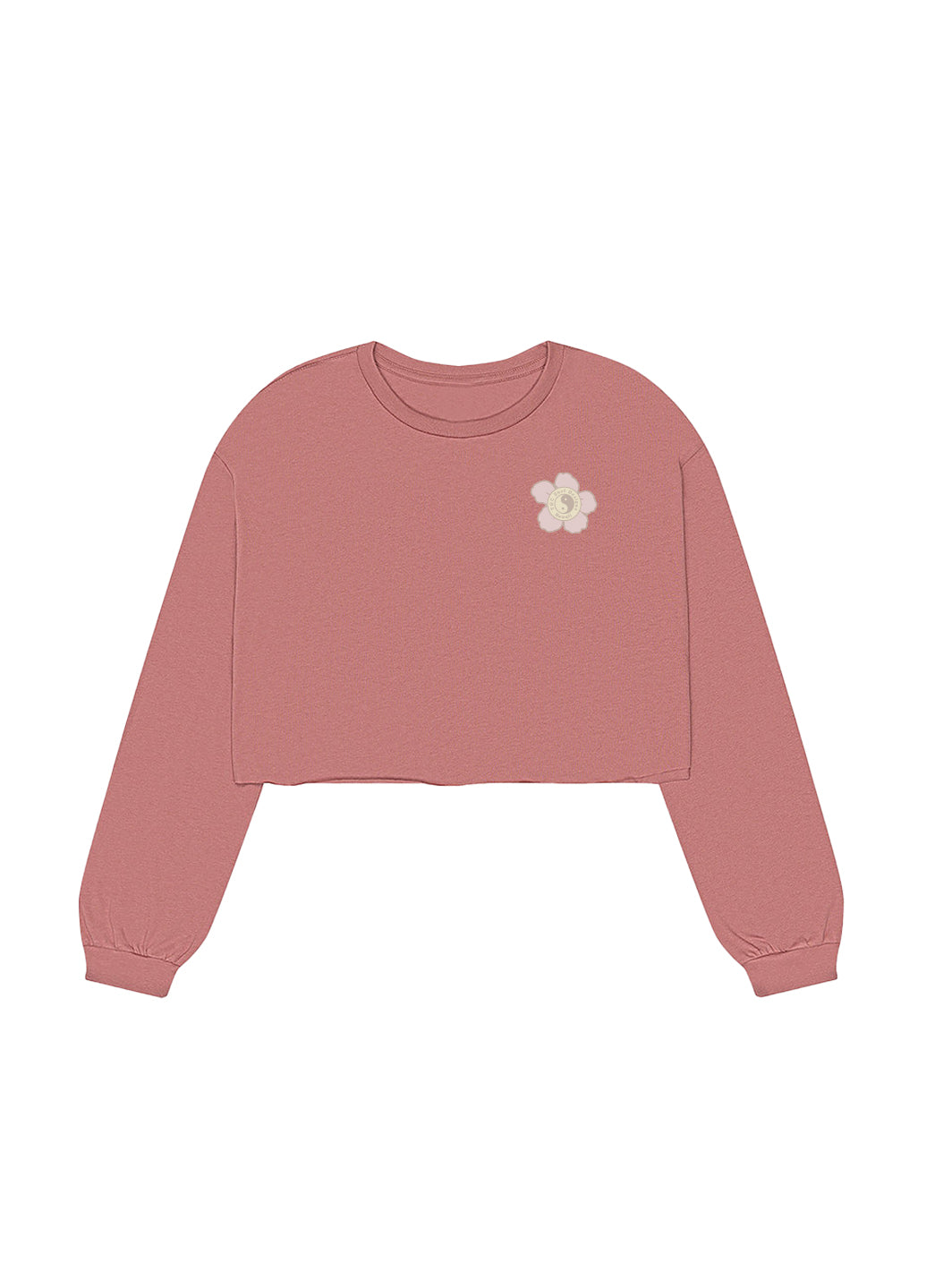 Hibiscus Bunch Crop Long Sleeve