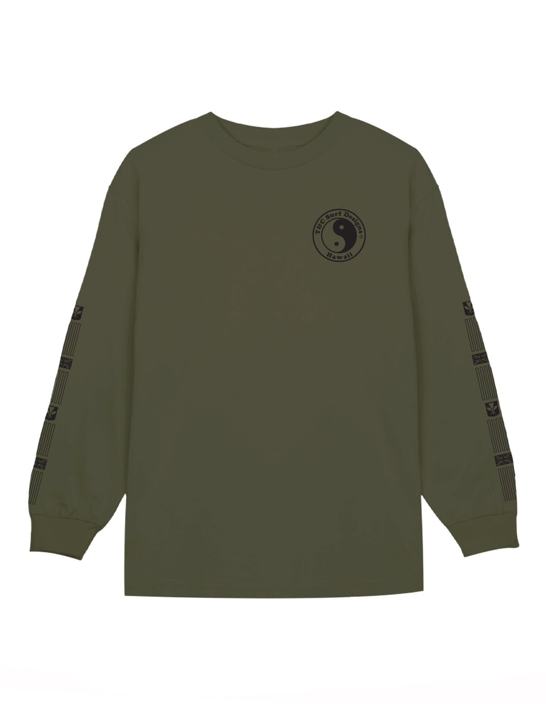 T&C Surf Designs Lined Kam Aloha Long Sleeve,
