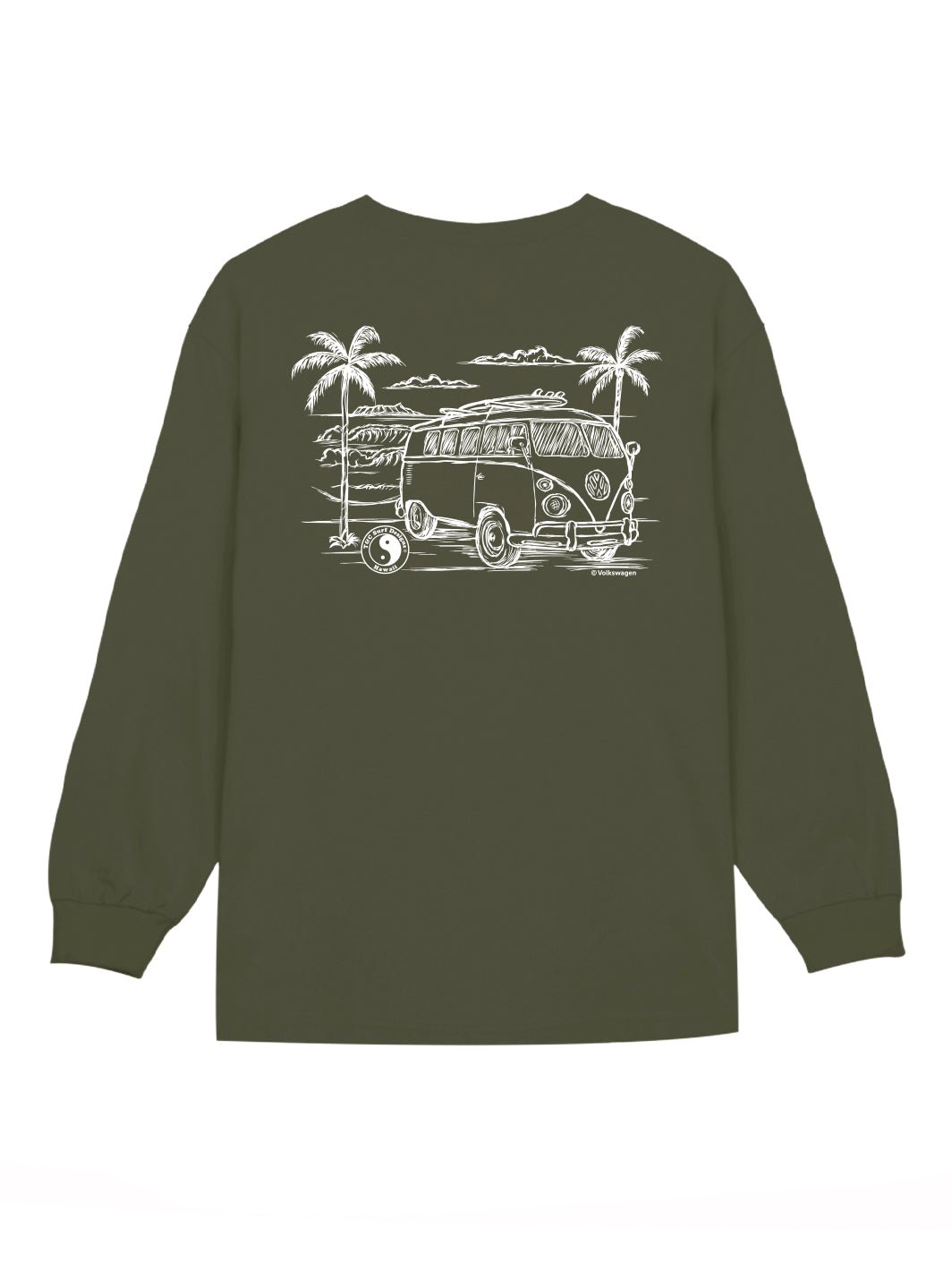 Sketch Bus 25 Volkswagen® Long Sleeve - T&C Surf Designs