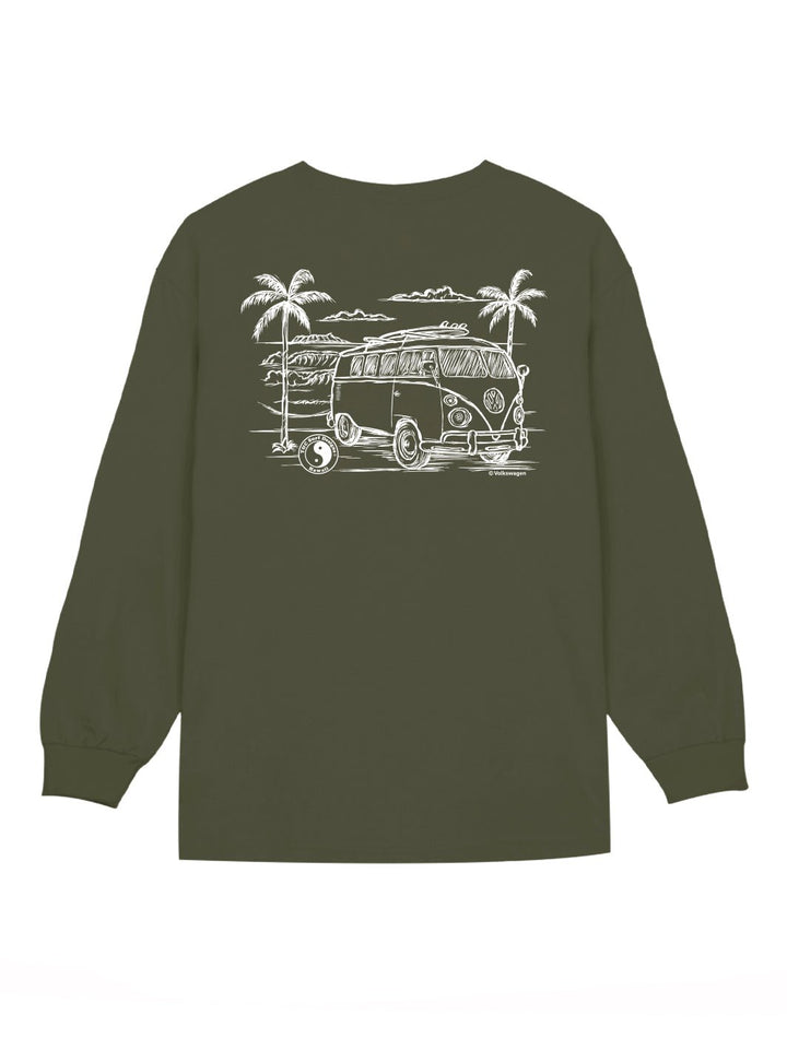 Sketch Bus 25 Volkswagen® Long Sleeve - T&C Surf Designs