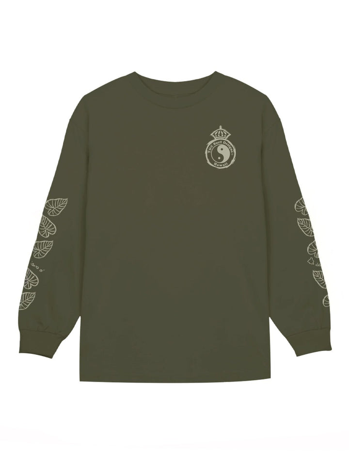 T&C Surf Designs Sketch Aloha Kalo Shield Long Sleeve,