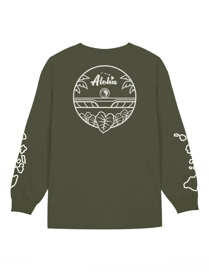T&C Surf Designs Kalo Wave Circle Long Sleeve,