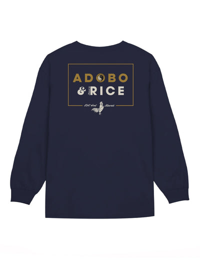 T&C Surf Designs T&C Surf Adobo and Rice Long Sleeve, Navy / S