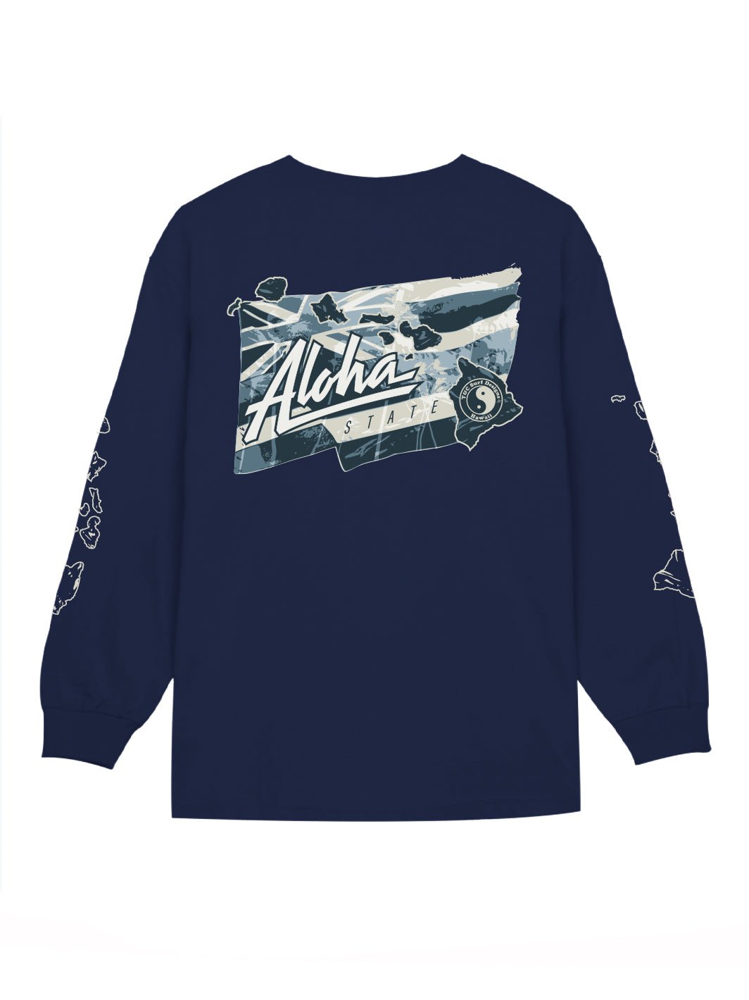 T&C Surf Designs Aloha State Flag Long Sleeve,