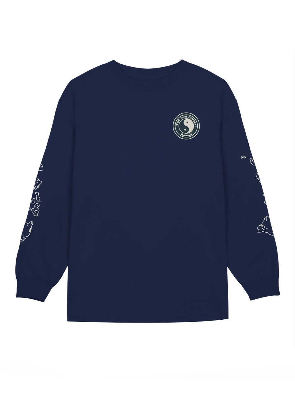 T&C Surf Designs Aloha State Flag Long Sleeve,