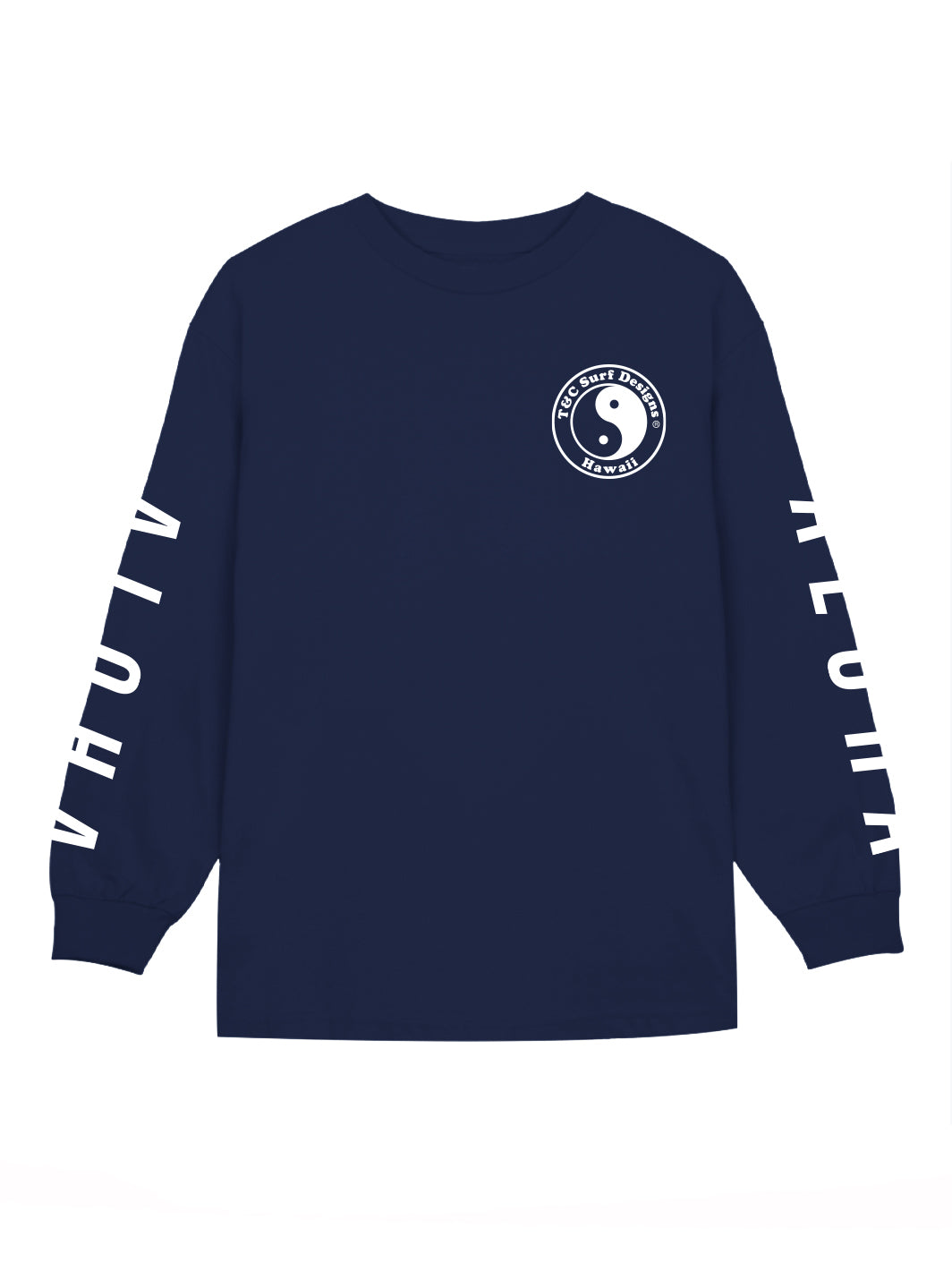 Hawaii Flag Script Long Sleeve