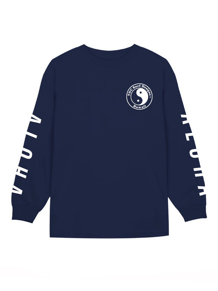 Hawaii Flag Script Long Sleeve