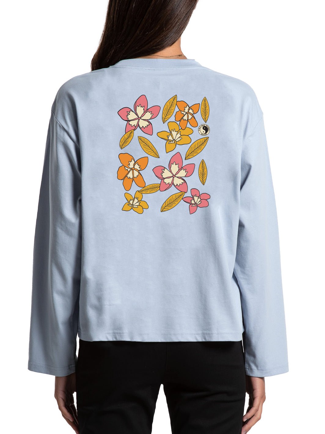Plumerias Martina Long Sleeve - T&C Surf Designs