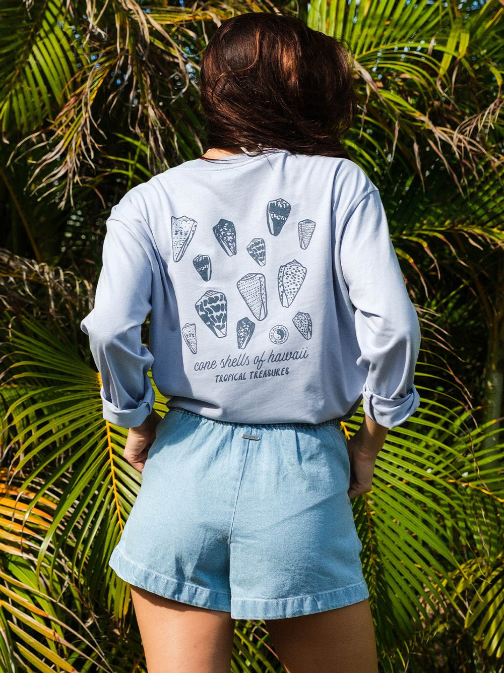 T&C Surf Designs Cone Shell Martina Long Sleeve,