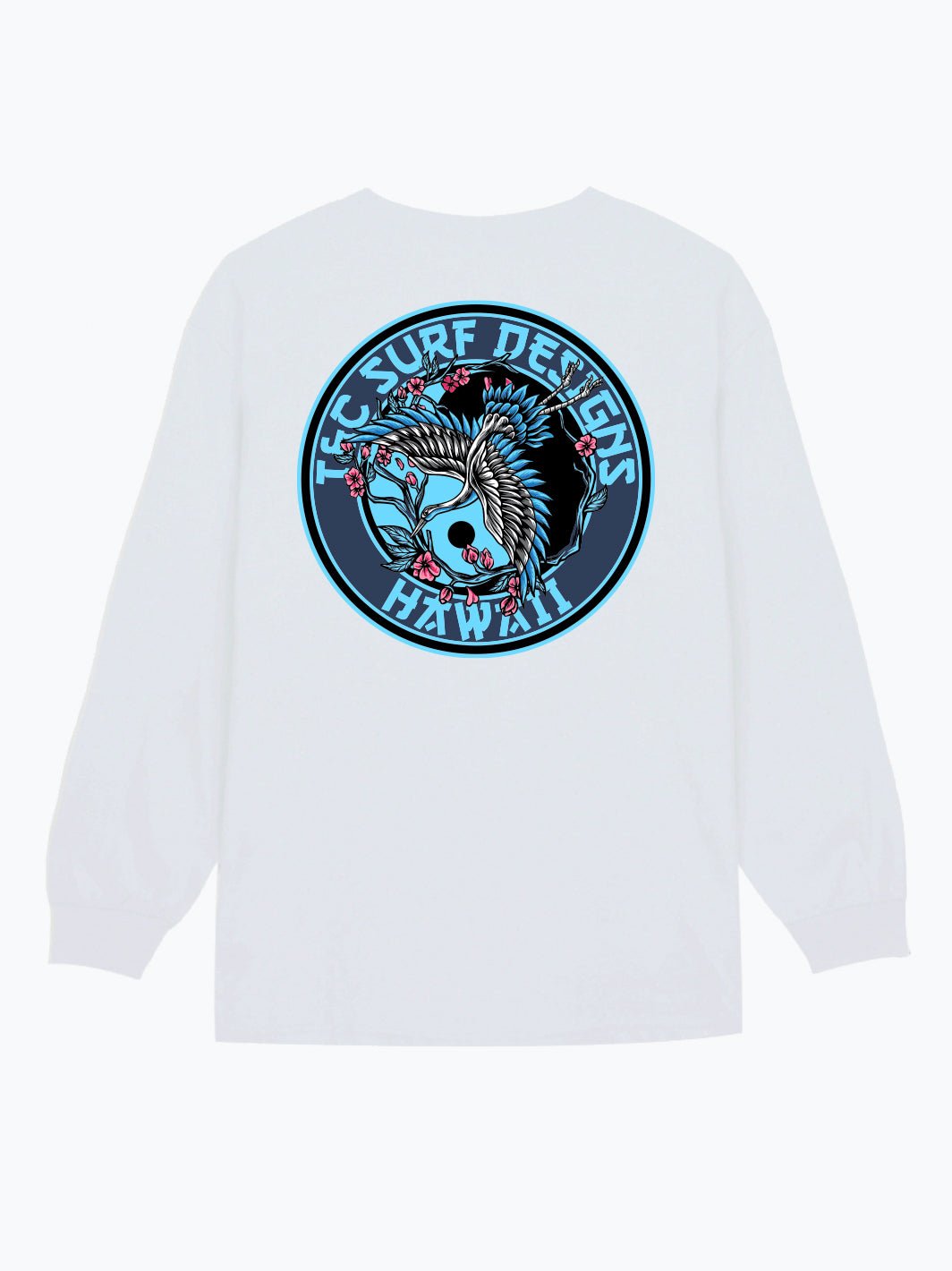 Sakura Crane Long Sleeve - T&C Surf Designs