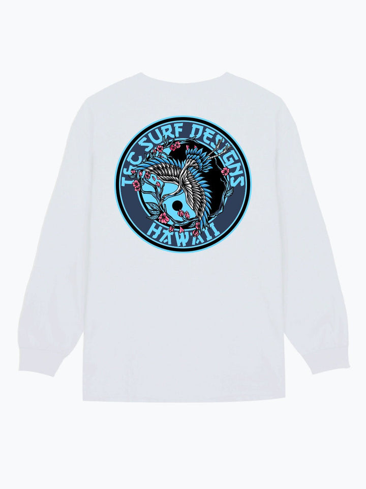 Sakura Crane Long Sleeve - T&C Surf Designs