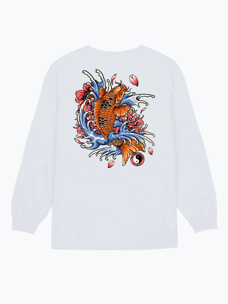 藤井風 HEATour long sleeve T-shirs Mサイズ Koi Story Long Sleeve – T&C Surf Designs
