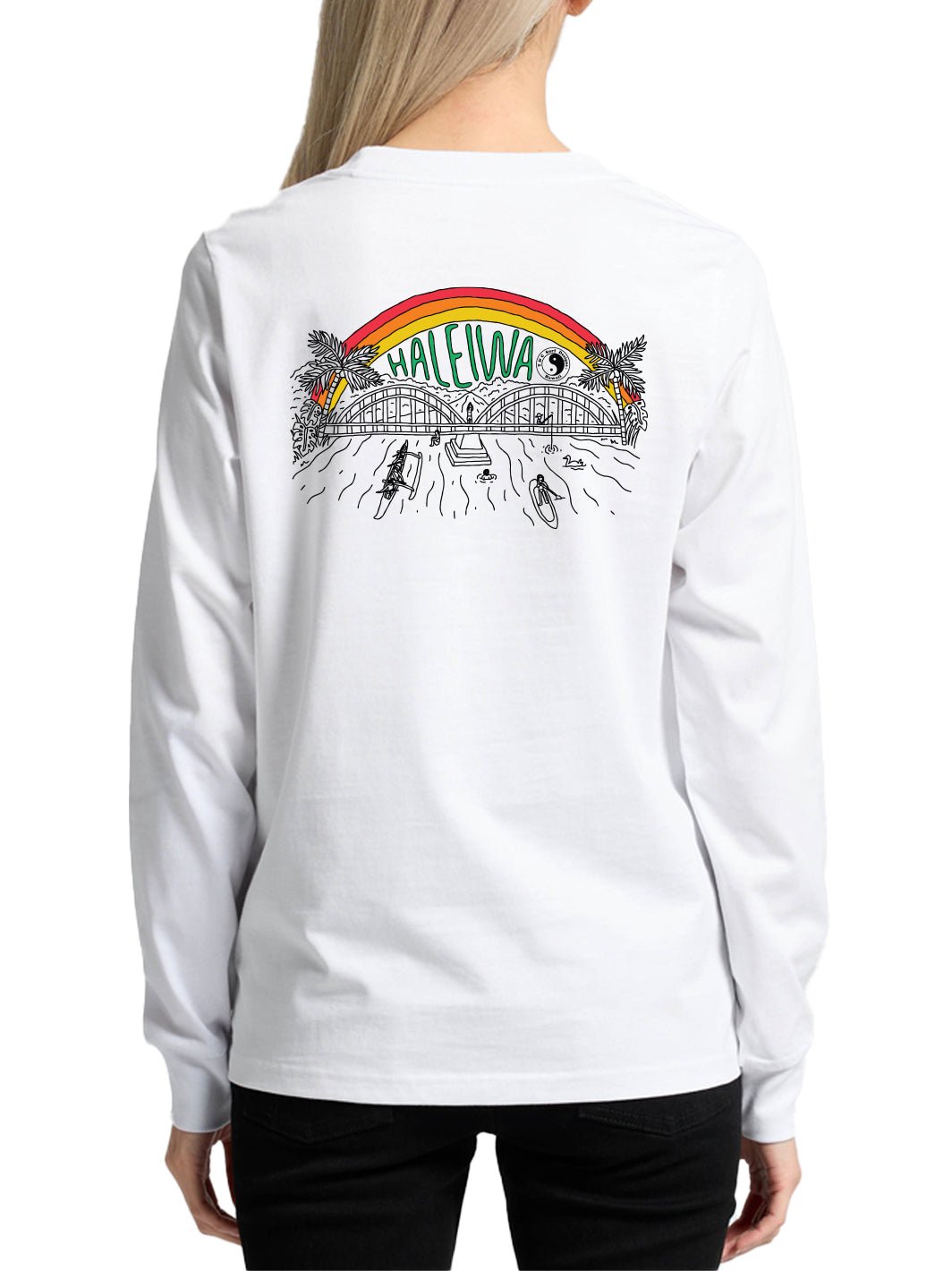 T&C Surf Designs North Shore Out and About Haleiwa Maple Long Sleeve,