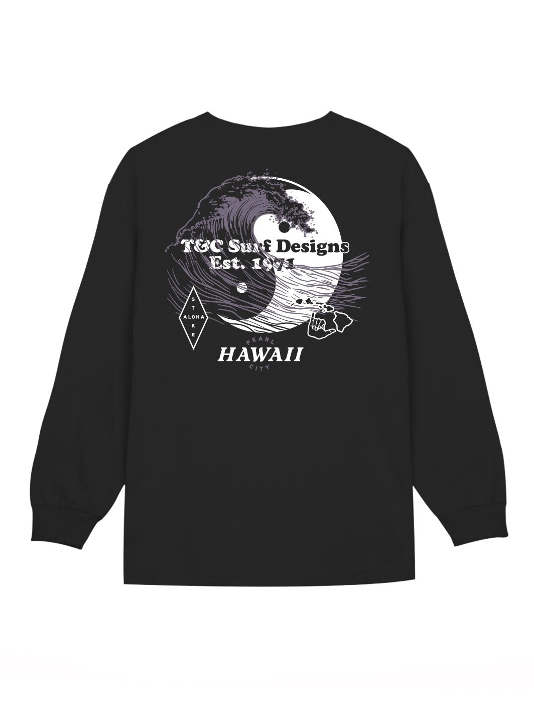blue hawaii surfboard Tシャツ M ブラック blue hawaii surfboard Tシャツ M ブラック