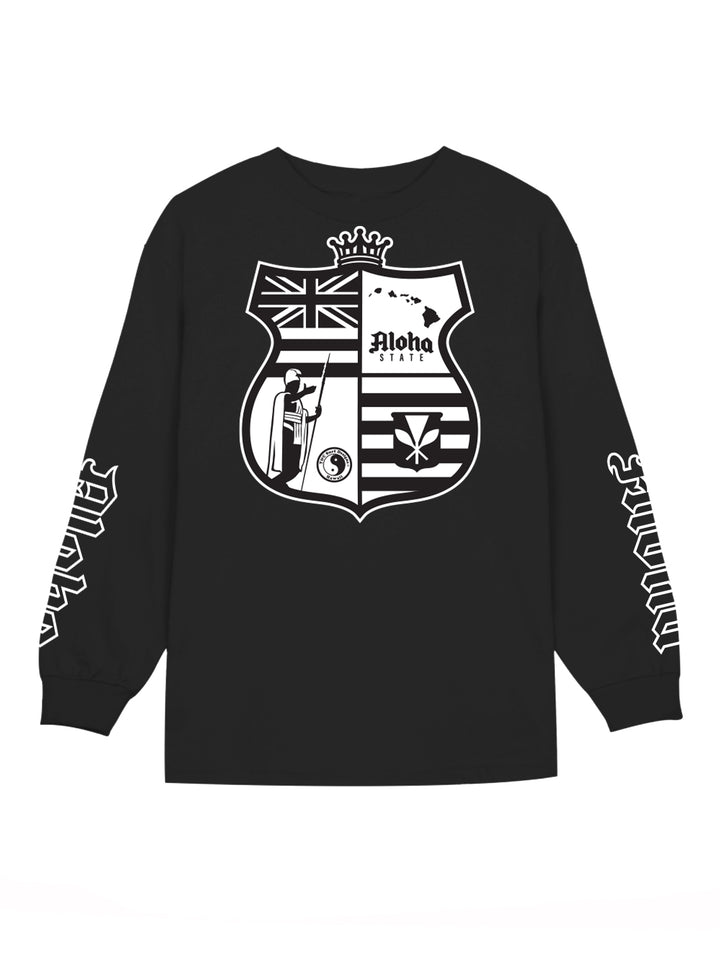 Aloha Flag Shield Long Sleeve - T&C Surf Designs