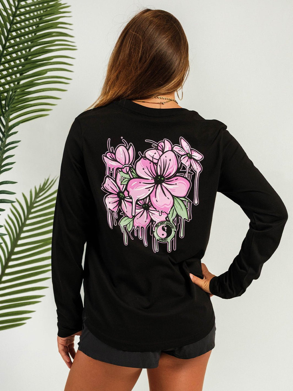 Sakura Drip Maple Curve Long Sleeve - T&C Surf Designs