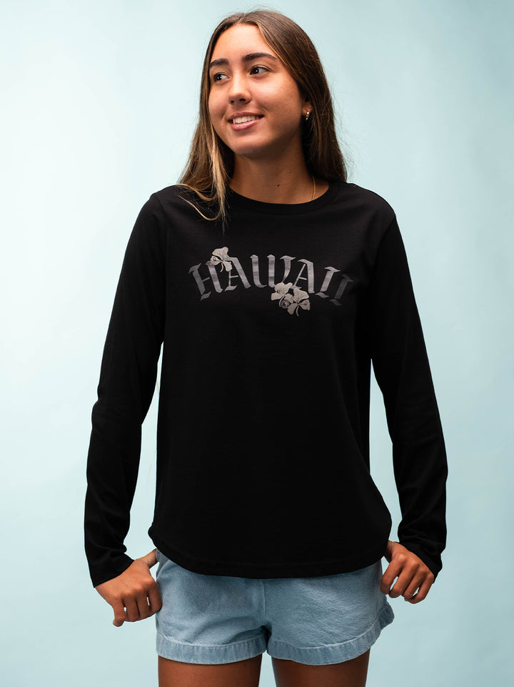 Olde HI Maple Curve Long Sleeve